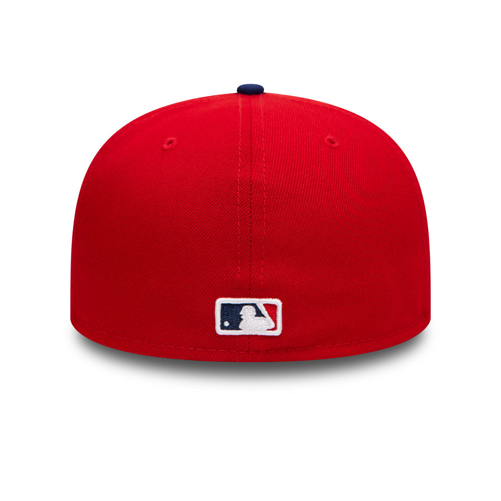 59Fifty Fitted Cap Philadelphia Phillies Authentic On Field - Rød - Headz Up 