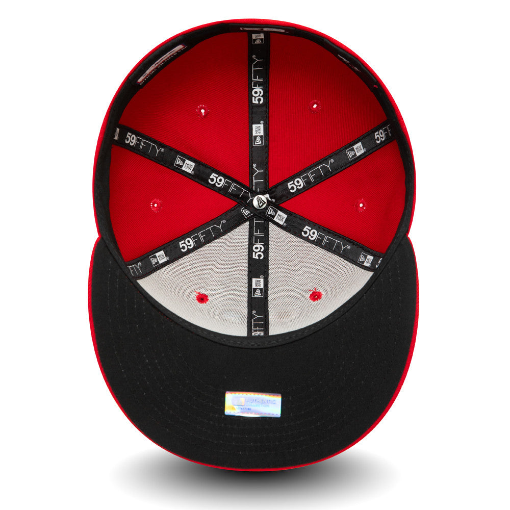 59Fifty Fitted Cap Philadelphia Phillies Authentic On Field - Rød - Headz Up 