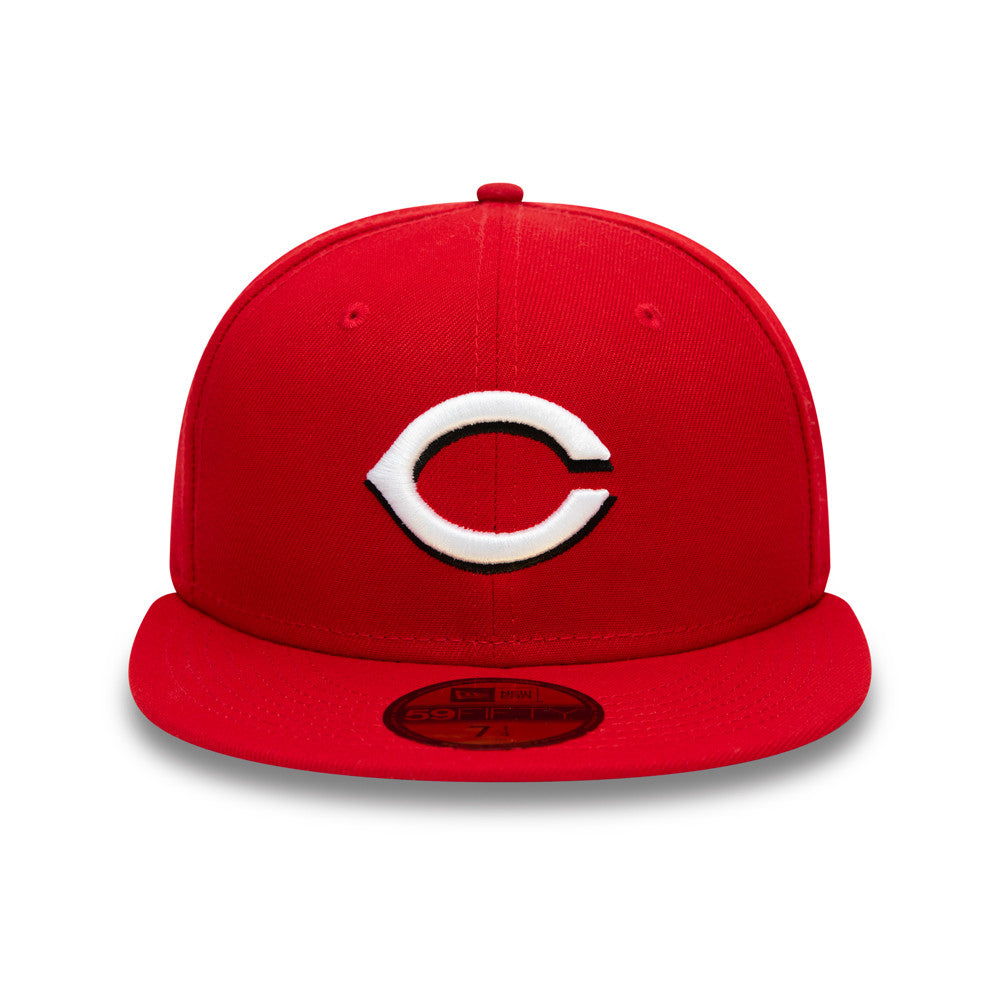 59Fifty Fitted Cap Cincinnati Reds Authentic On Field - Rød - Headz Up 