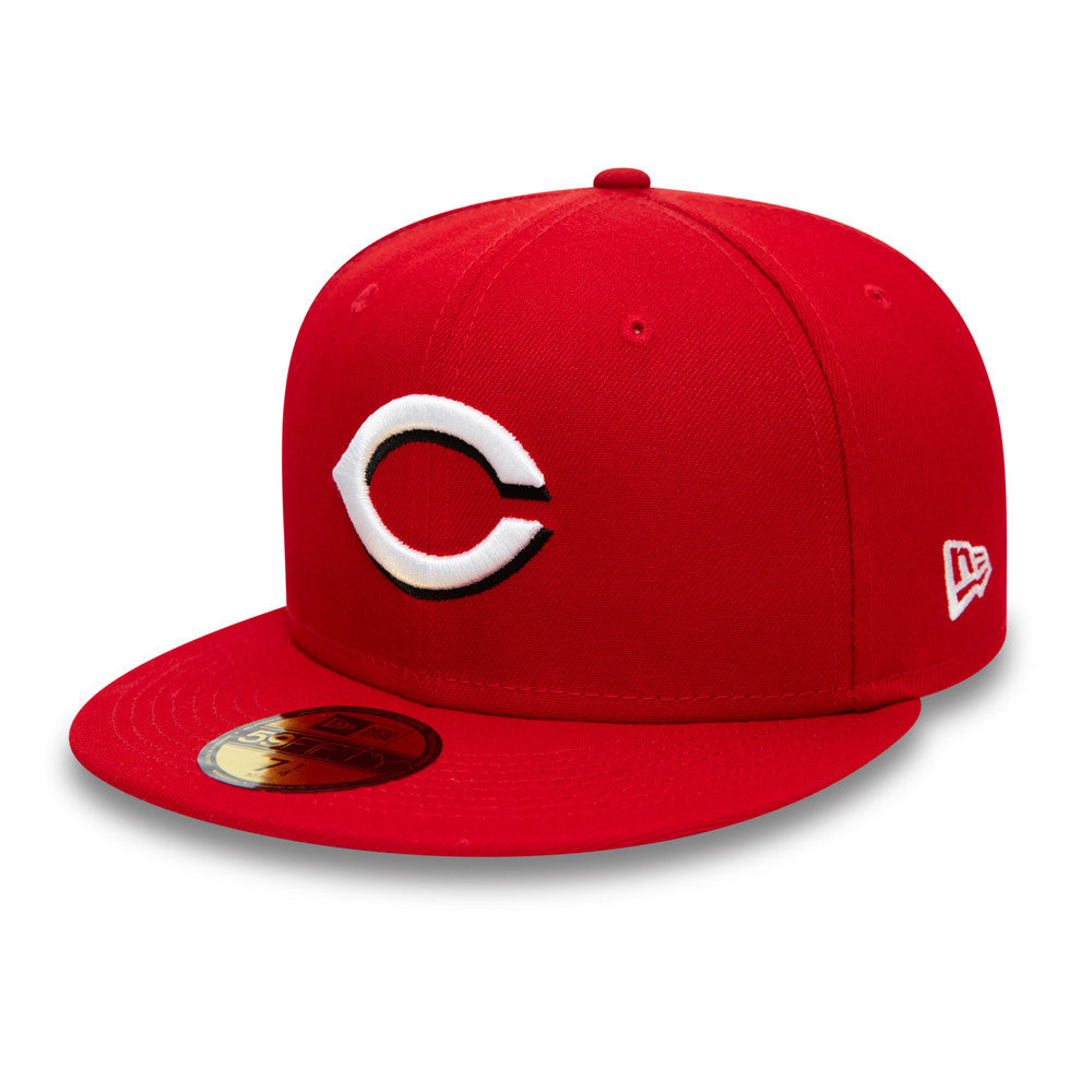 59Fifty Fitted Cap Cincinnati Reds Authentic On Field - Rød - Headz Up 