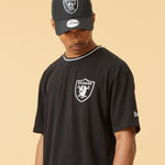 Distressed Graphic Oversized Tee - Las Vegas Raiders - Sort - Headz Up 