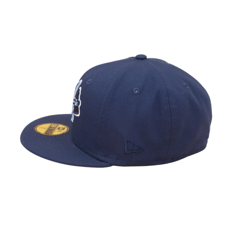 Atlanta Braves Cooperstown 59Fifty Fitted 1876 Side Patch - Ocean Blue - Headz Up 