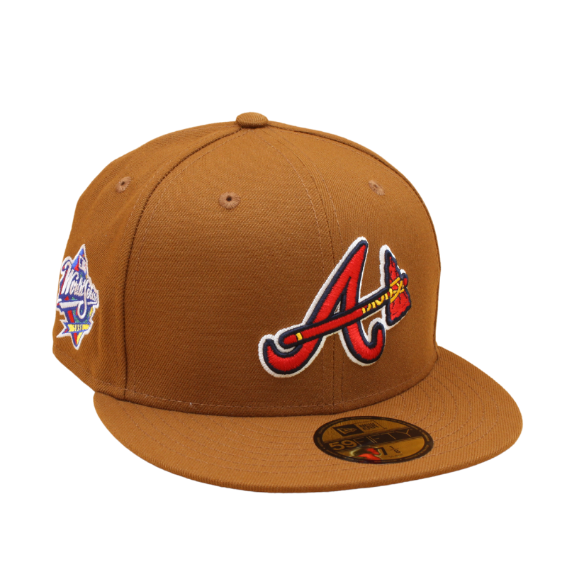Atlanta Braves Cooperstown 59Fifty Fitted World Series 1999 - Peanut - Headz Up 
