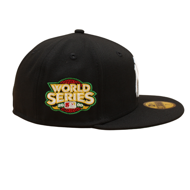 New York Yankees Cooperstown 59Fifty Fitted World Series 2009 - Black - Headz Up 