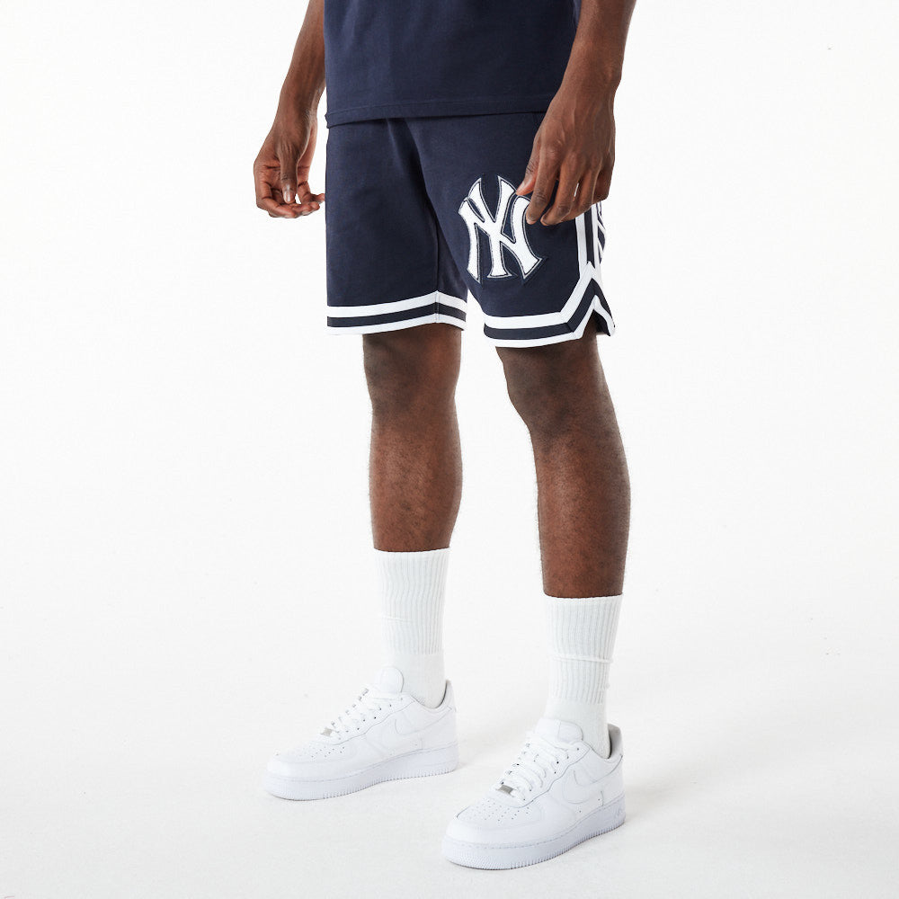 New York Yankees Logo Select Shorts - Navy - Headz Up 