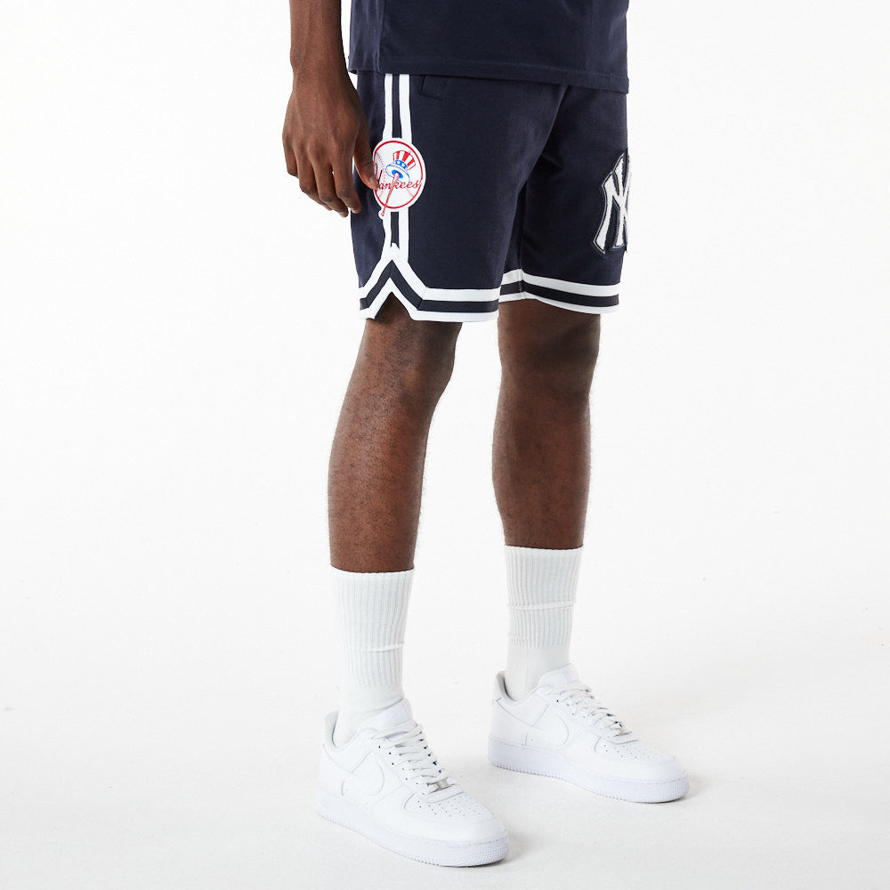 New York Yankees Logo Select Shorts - Navy - Headz Up 