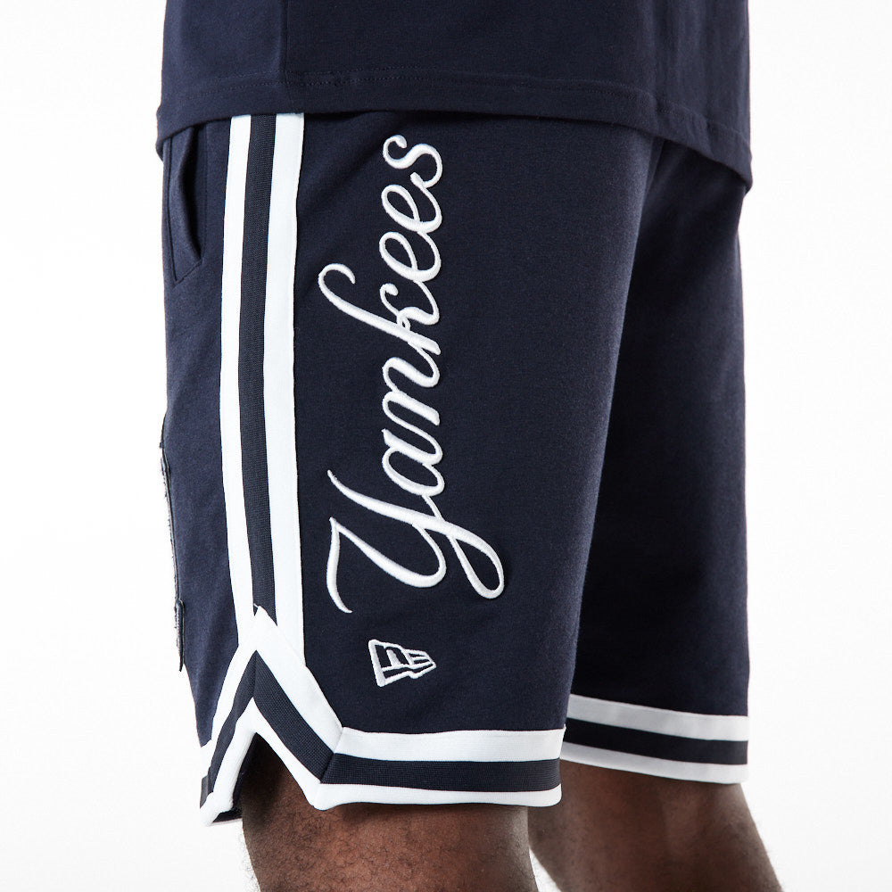 New York Yankees Logo Select Shorts - Navy - Headz Up 