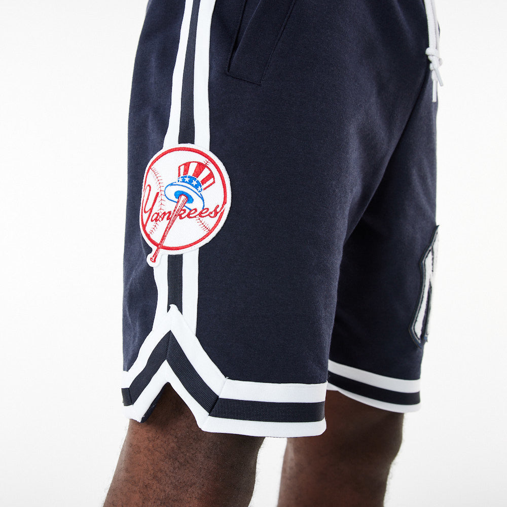 New York Yankees Logo Select Shorts - Navy - Headz Up 