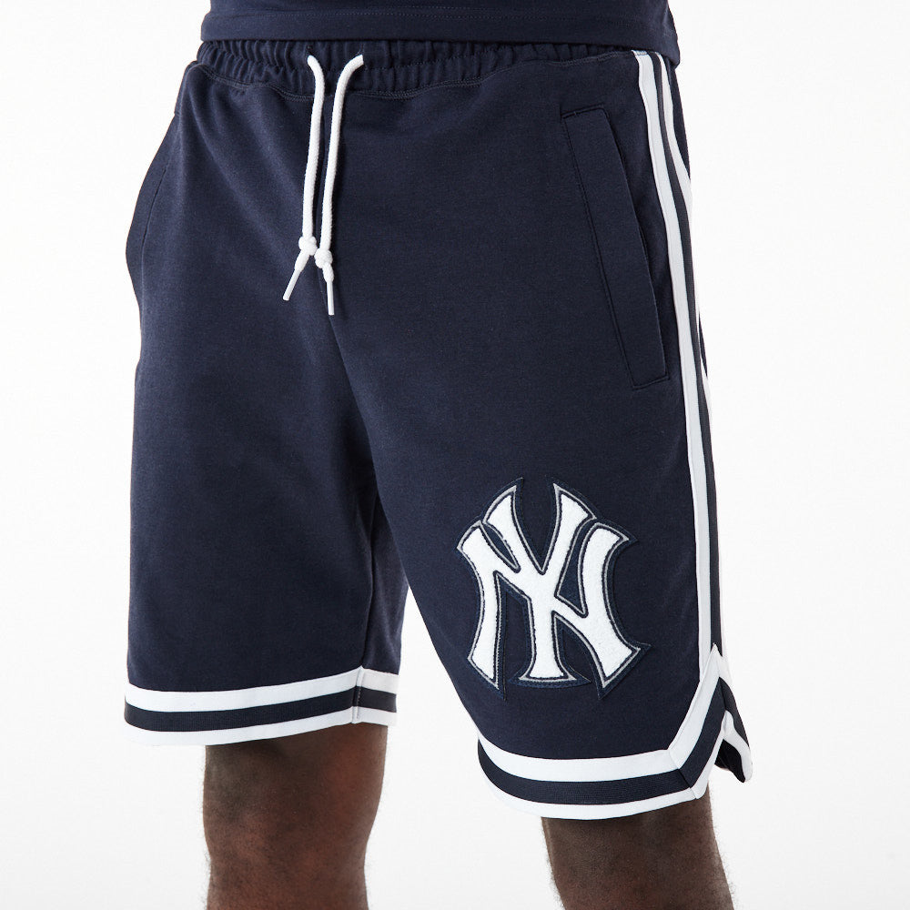 New York Yankees Logo Select Shorts - Navy - Headz Up 