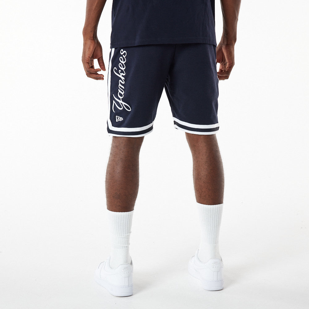 New York Yankees Logo Select Shorts - Navy - Headz Up 