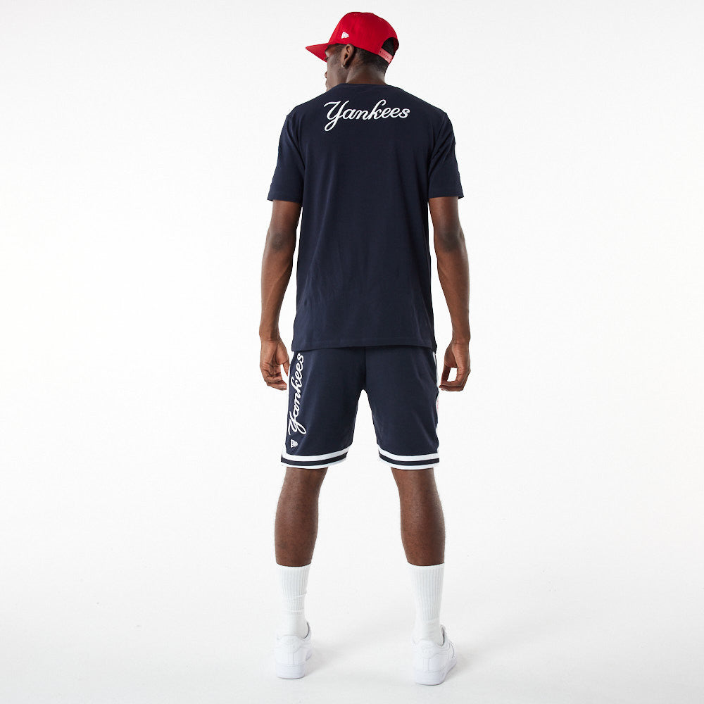 New York Yankees Logo Select Shorts - Navy - Headz Up 