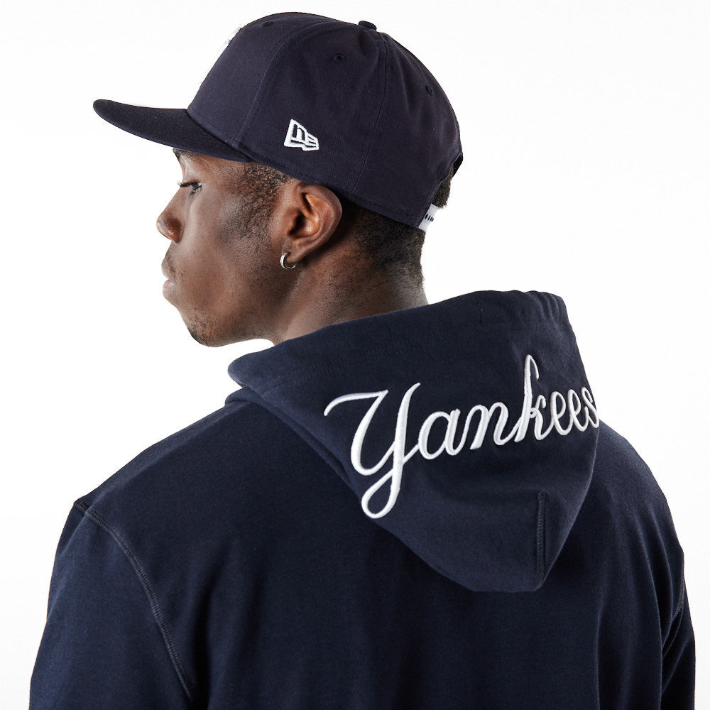 New York Yankees Logo Select Hoodie - Navy - Headz Up 