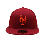 New York Mets Cooperstown 59Fifty Fitted World All Star Game 2013 - Cardinal/Bronze - Headz Up 