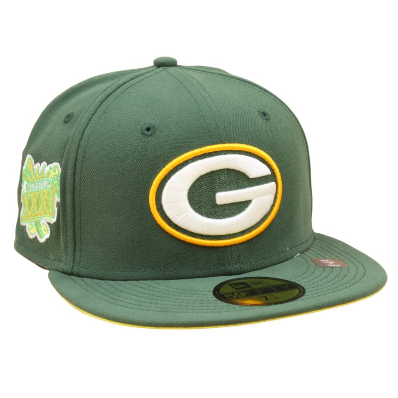 59Fifty Fitted Cap Green Bay Packers CITRUS POP - Green - Headz Up 