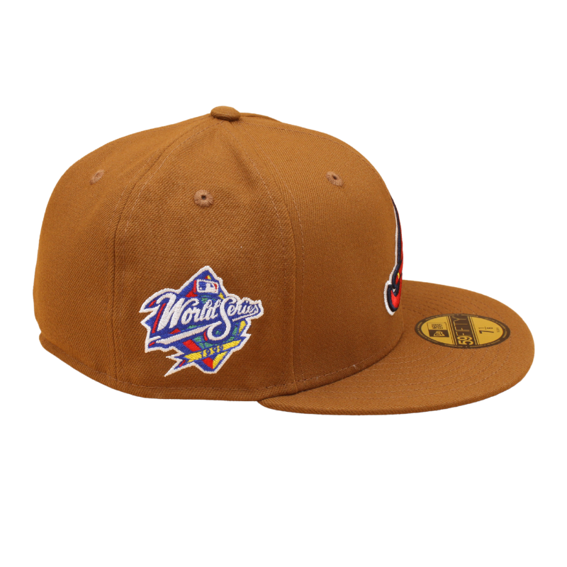 Atlanta Braves Cooperstown 59Fifty Fitted World Series 1999 - Peanut - Headz Up 
