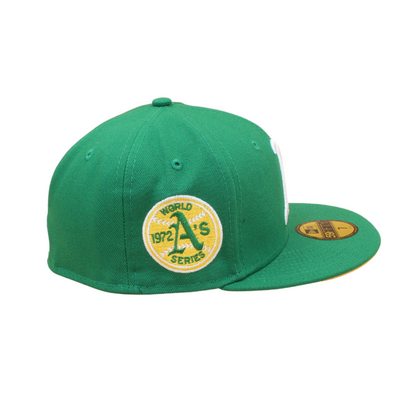 Oakland Athletics Cooperstown 59Fifty Fitted World Series 1972 - Kelly Green - Headz Up 