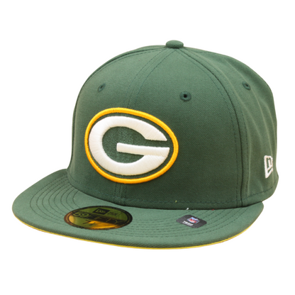 59Fifty Fitted Cap Green Bay Packers CITRUS POP - Green - Headz Up 