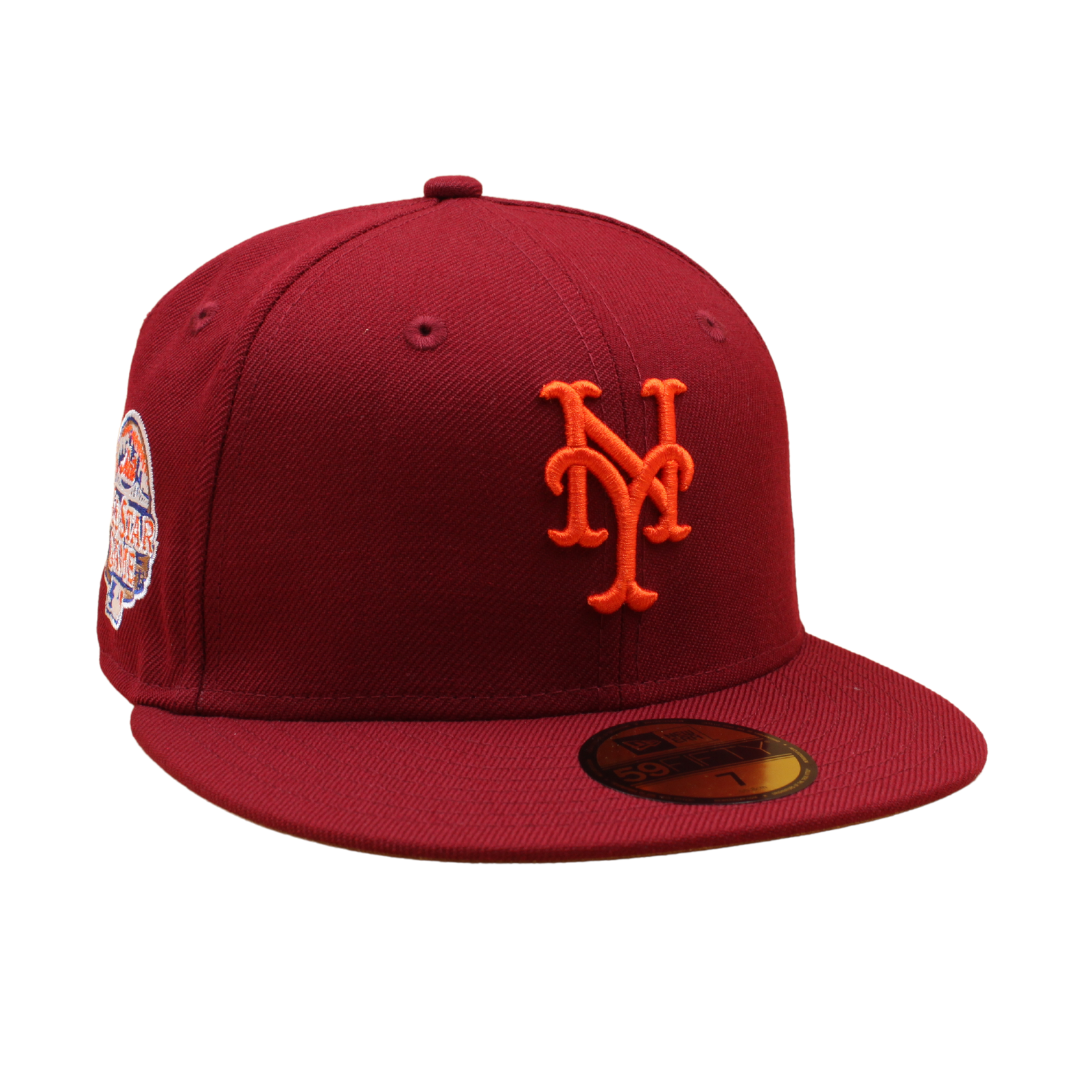 New York Mets Cooperstown 59Fifty Fitted World All Star Game 2013 - Cardinal/Bronze - Headz Up 