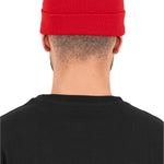Yupoong Short Beanie - Rød - Headz Up 