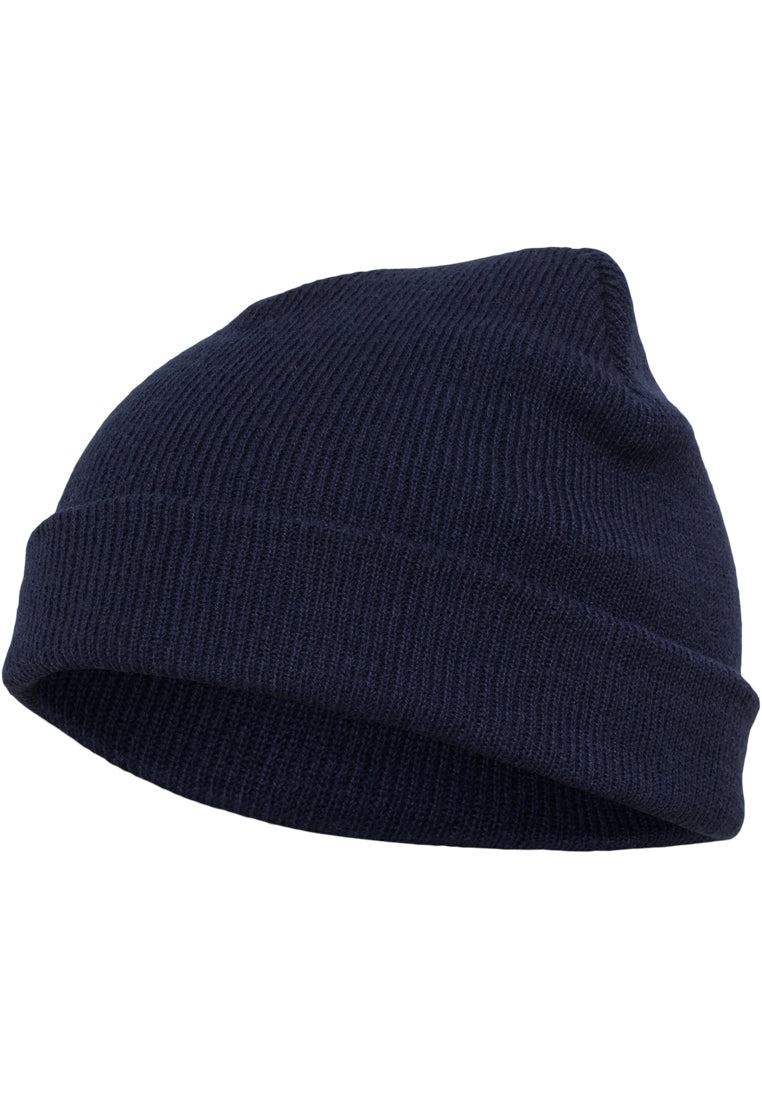 Yupoong Short Beanie - Navy - Headz Up 