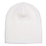 Yupoong Short Beanie - Hvid - Headz Up 