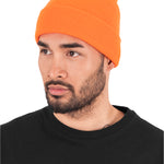 Yupoong Fold Up Beanie - Orange - Headz Up 