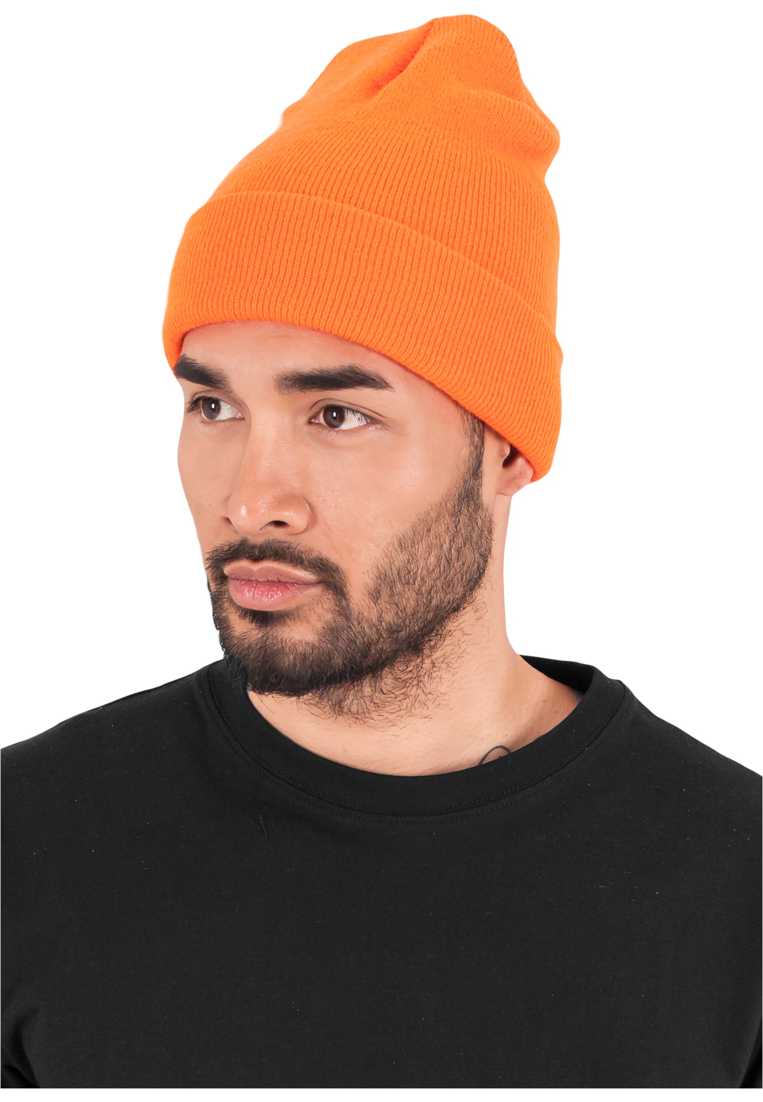 Yupoong Fold Up Beanie - Orange - Headz Up 