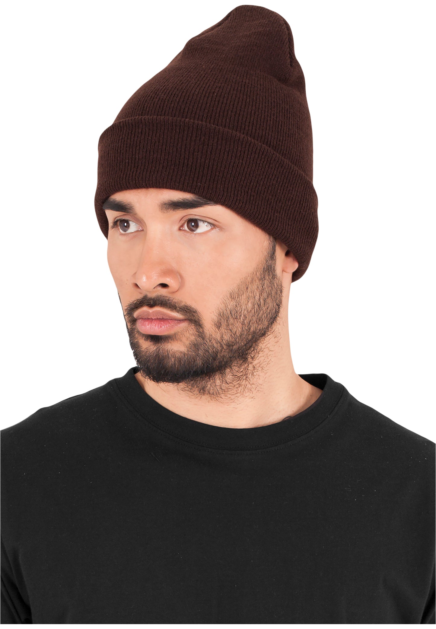 Yupoong Fold Up Beanie - Brun - Headz Up 