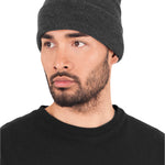 Yupoong Fold Up Beanie - Mørkegrå - Headz Up 