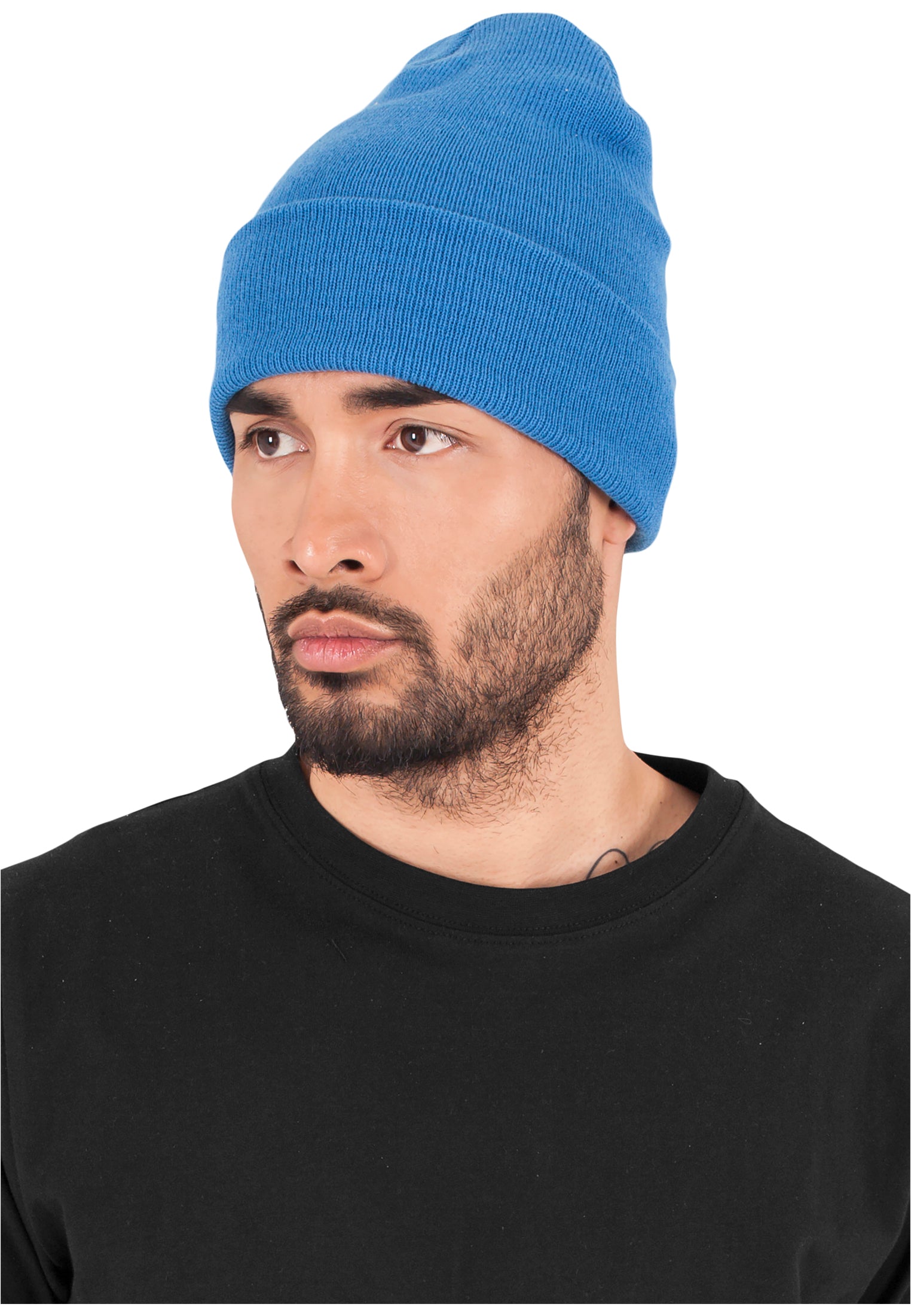 Yupoong Fold Up Beanie - CL Blue - Headz Up 