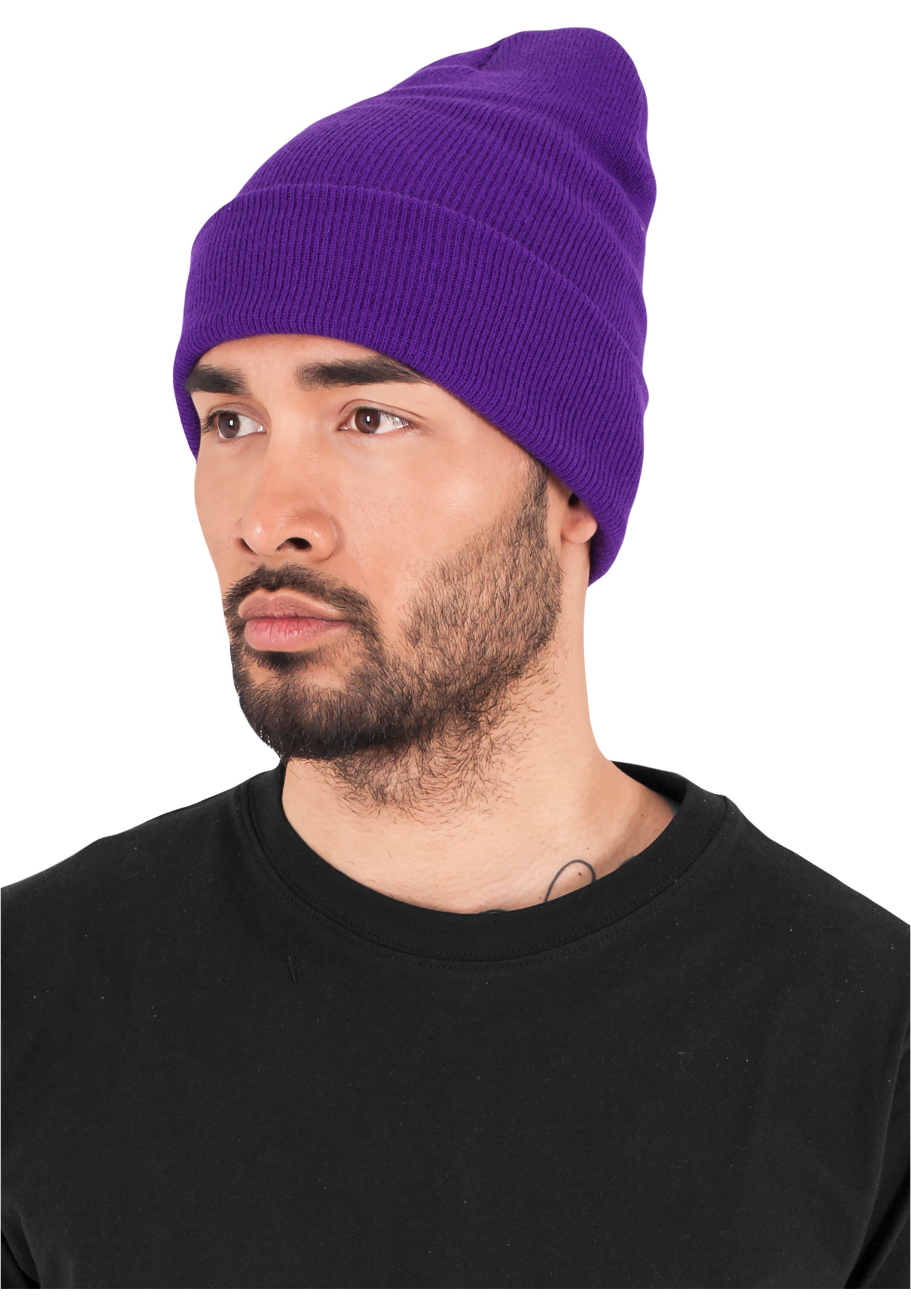 Yupoong Fold Up Beanie - Lilla - Headz Up 
