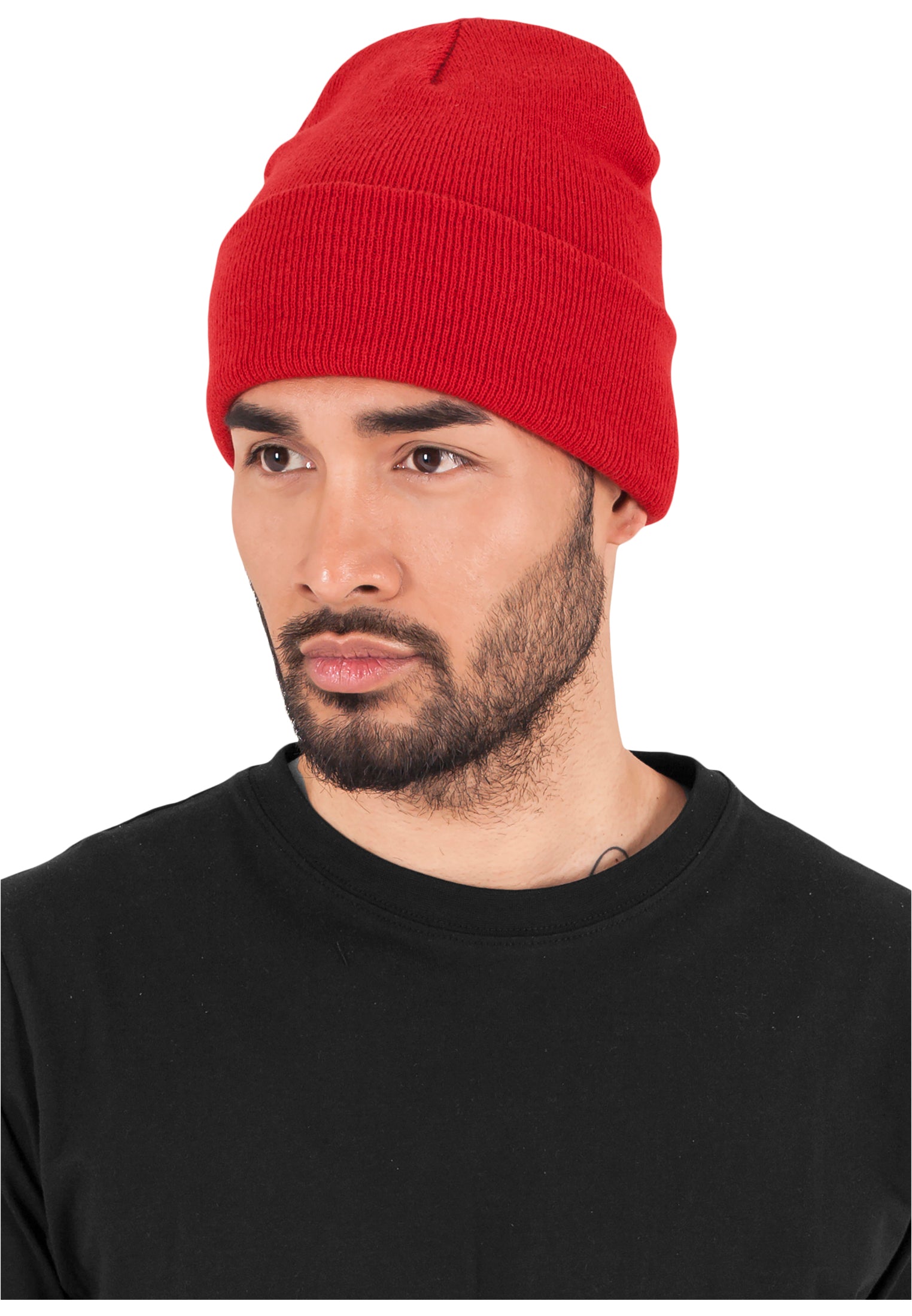 Yupoong Fold Up Beanie - Rød - Headz Up 