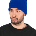 Yupoong Fold Up Beanie - Royal - Headz Up 