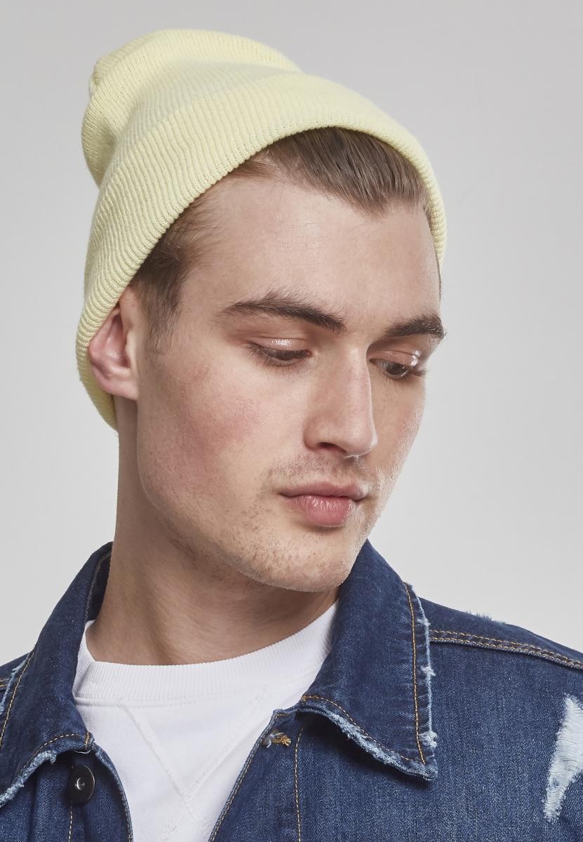 Yupoong Fold Up Beanie - Powder Yellow - Headz Up 