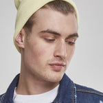 Yupoong Fold Up Beanie - Powder Yellow - Headz Up 