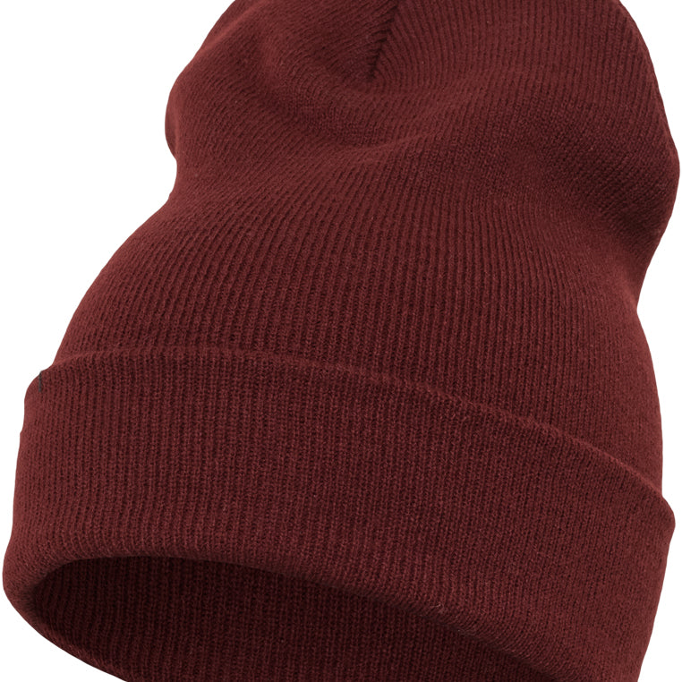 Yupoong Fold Up Beanie - Maroon - Headz Up 