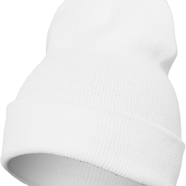 Yupoong Fold Up Beanie - Hvid - Headz Up 