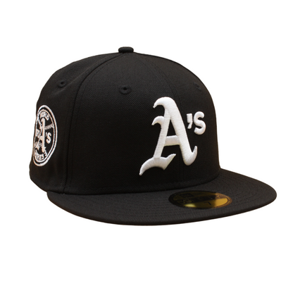 Oakland Athletics 59Fifty Fitted World Series 1972 - Black/Grey - Headz Up 