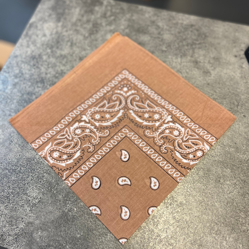 Bandana - Light Brown - Headz Up 