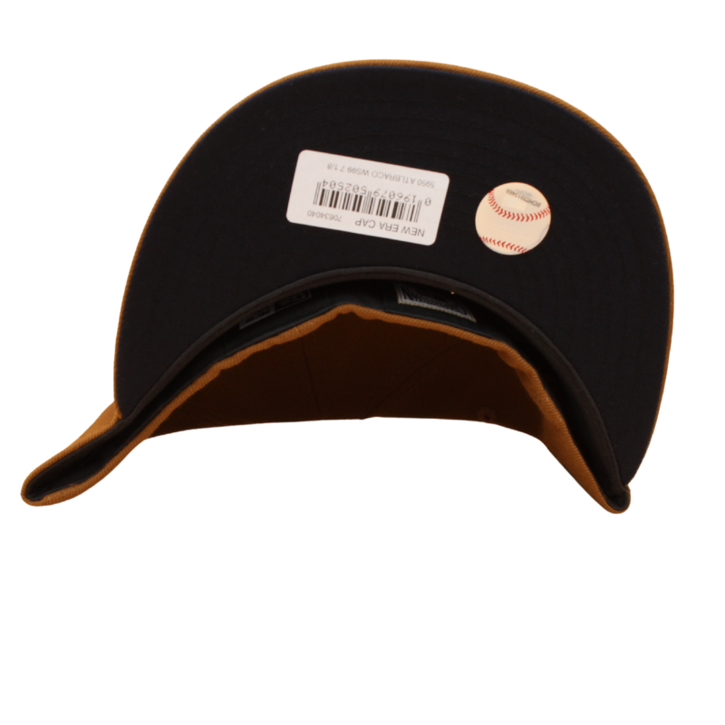 Atlanta Braves Cooperstown 59Fifty Fitted World Series 1999 - Peanut - Headz Up 