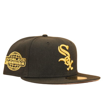 Chicago White Sox Cooperstown 59Fifty Fitted World Series 2005 - Black/Gold - Headz Up 