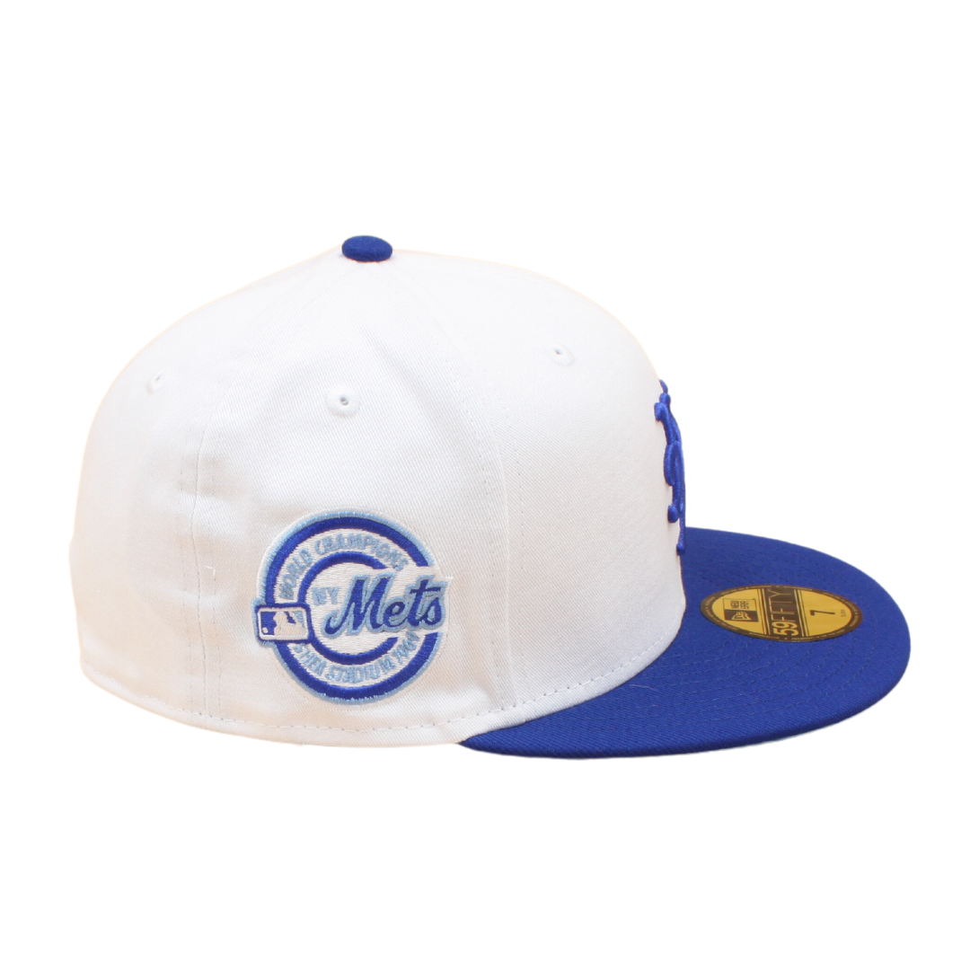 New York Mets Cooperstown 59Fifty Fitted World Series 1969 - White/Royal Blue - Headz Up 
