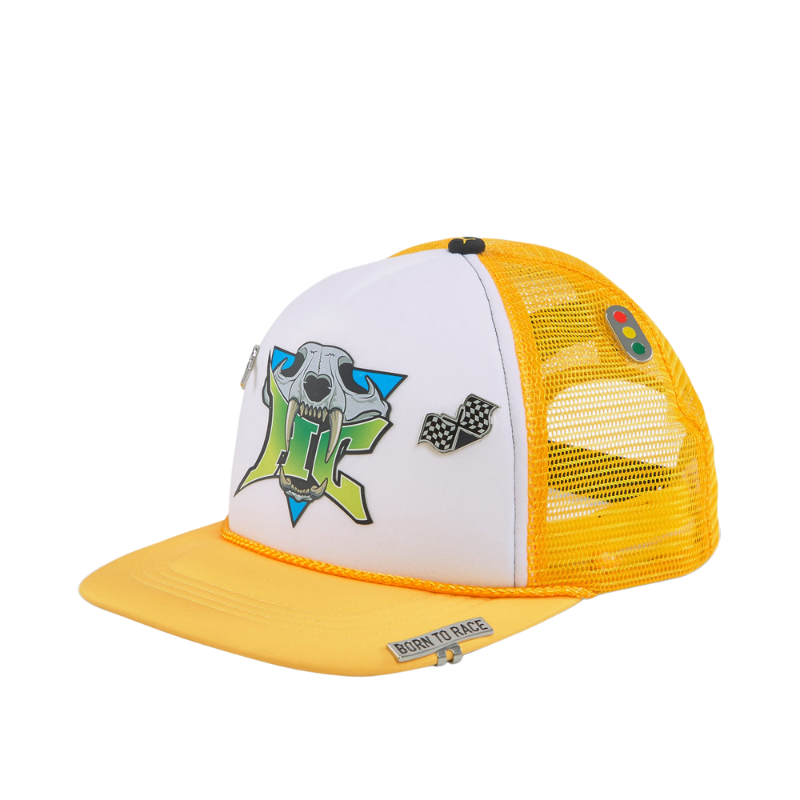 Hometown Heroes X-Sports Trucker Cap - Spectra Yellow/Puma White - Headz Up 