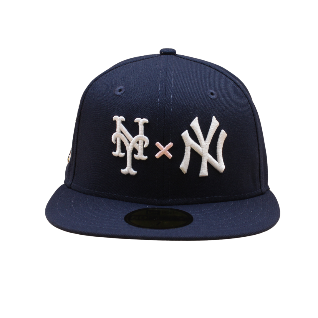 New York Yankees Vs. New York Mets Cooperstown 59Fifty Fitted Subway Series - Navy - Headz Up 