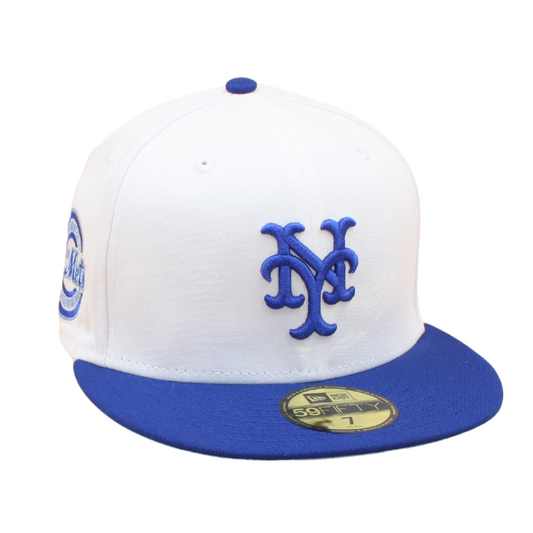 New York Mets Cooperstown 59Fifty Fitted World Series 1969 - White/Royal Blue - Headz Up 