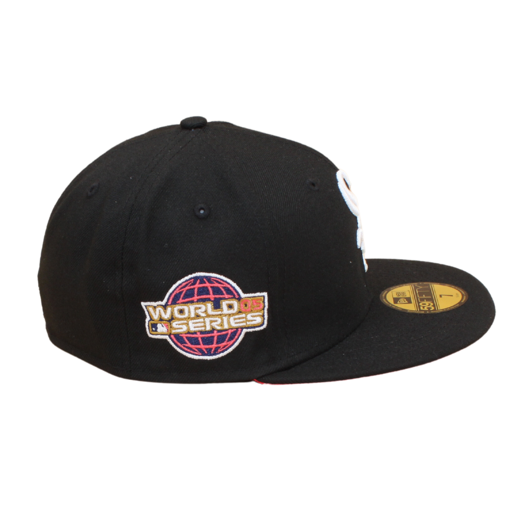 Chicago White Sox Cooperstown 59Fifty Fitted World Series 2005 - Black/Infrared - Headz Up 