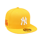 New York Yankees Cooperstown 59Fifty Fitted World Series 1977 - Gold/White - Headz Up 