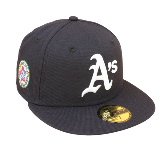 Oakland Athletics Cooperstown 59Fifty Fitted World All Star Game 1987 - Navy - Headz Up 