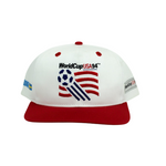 World Cup 1994 Cap (Vintage) Twins Enterprise - Hvid/Rød - Headz Up 