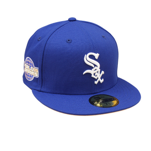 Chicago White Sox Cooperstown 59Fifty Fitted World Series 2005 - Royal/Peach - Headz Up 